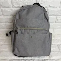 新品タグ付き DRESKIP 撥水 多機能リュック 10L グレーのサムネイル