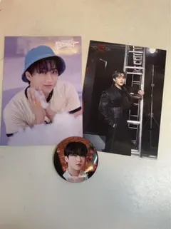 Straykids Xmas popup チャンビン ラントレ 缶バッチ