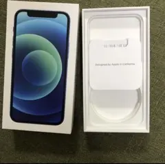 Apple iPhone12 Blue ブルー 64 GB 保存箱
