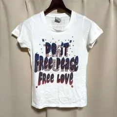 y082909 TMT Tシャツ FIT ALL ラインストーン プリント