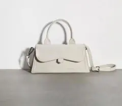 ZARA ミニシティバッグ　ホワイト