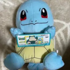 ポケモン ゼニガメ つれてってでっかいぬいぐるみ