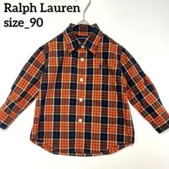 Ralph Lauren チェック柄シャツ　90