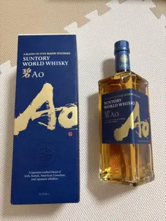 SUNTORY WORLD WHISKY 碧 Ao 箱付きのサムネイル