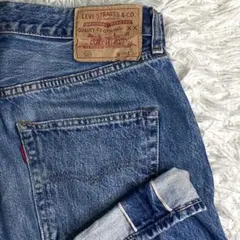 Levi's LVC 501XX USA製 1966年 W34 ビッグE 赤耳 - メルカリ