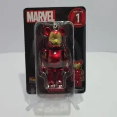 訳有り ハッピーくじ マーベル ベアブリック(2021年)アイアンマン(01)