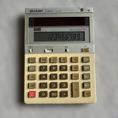 電卓 計算機 シャープ SHARP COMPET CS-1118 SHARP COMPET CS-1118 卓上電卓 - メルカリ