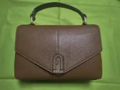 FURLA ダフネ DAFNE キャメル 2way ショルダー