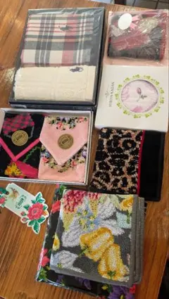 Ralph Lauren他タオルハンカチ8枚セット♪