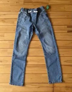 【新品タグ付き】GAPキッズ ボーイズ ストレッチスリム プルオンデニム 140のサムネイル
