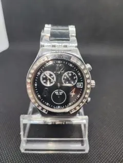 Swatch IRONY YVM405G クロノグラフ メタリックグレー 腕時計 - メルカリ