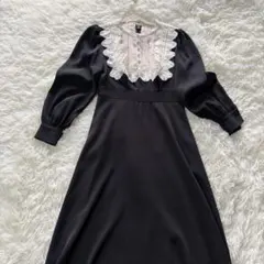 Herlipto Le Grand Midi Dress black