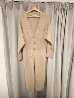ZARA ロングカーディガン ベージュのサムネイル