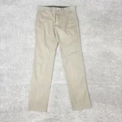 ギャップ　チノパン コットン　ベージュ　無地　S相当　4ポケット