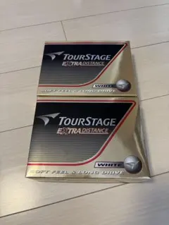 TOURSTAGE EXTRA DISTANCE ゴルフボール ホワイト 2箱のサムネイル