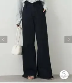 mystic ウェーブデニム　ブラック　サイズ1