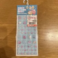 星のカービィ　ドロップブロックシール　タイルみたいなシール