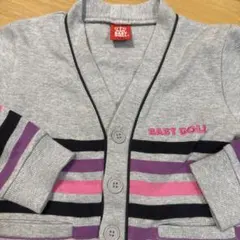 BABY DOLL ボタン付きカーディガン　トレーナー