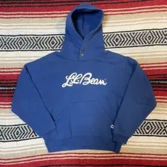90s usa製 L.L.Bean RUSSLL フーディー　ダブルネーム