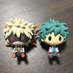 僕のヒーローアカデミア 一番くじ ちょこのっこ フィギュア　緑谷出久・爆豪勝己