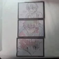 鬼滅の刃 ufotabledining おすそ分けポストカード 我妻善逸 3枚