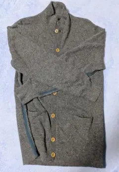 R.NEWBOLD カーディガン グレー XL