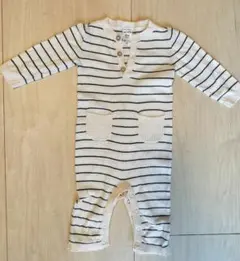 carter's ストライプロンパース 6m