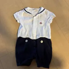 petit main セーラー　ロンパース