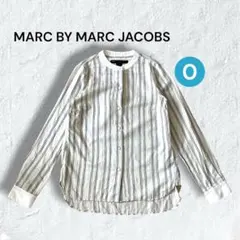 マークバイマークジェイコブス ストライプ シャツ 0 白 長袖 シルク混のサムネイル