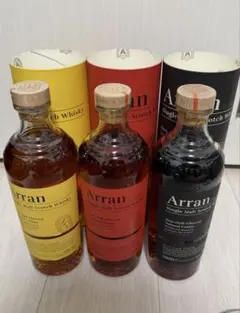 Arran アラン カスクフィニッシュ 3本セット Arran 3色セット - メルカリ