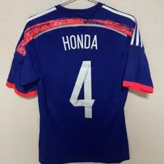 【正規品】2014 日本代表 本田圭佑 4 ブラジルW杯 ホーム S