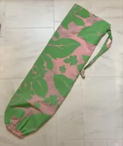 パウスカートケース　ハンドメイド Maunaloa ピンク&グリーン