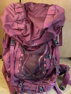 Osprey Kyte 46 バックパック リュック、モンベルスタッフバック付きのサムネイル