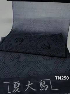絽ちりめん小紋 縦絽 縦ぼかし 正絹 反物 TN249 - メルカリ