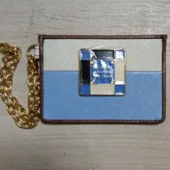 【値下げ】サマンサタバサプチチョイス　パスケース　ライトブルー