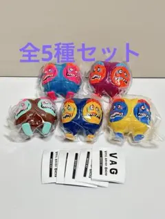 VAG 47 KOOKYS 全5種 コンプリート ガチャ ソフビ 2フェイス - メルカリ