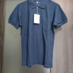 【新品、未使用】ポロシャツ　紺色　ネイビー