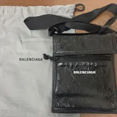 BALENCIAGA バレンシアガ ARMY アーミー クロスボディバッグ 黒 - メルカリ