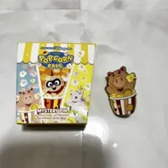 【香港ディズニー限定】Popcorn pals ハム ピンバッジのサムネイル