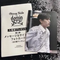 スンミン 映画 特典 フォトカード straykids