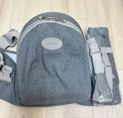Lauce ヒップシート 抱っこひも グレー