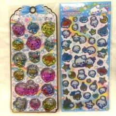 正規品★ぷくぷくあわわちゃん ウォーターinシール 2点セット