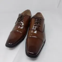 ビジネスシューズ、ドレスシューズ 未使用 25サイズ ブラウン