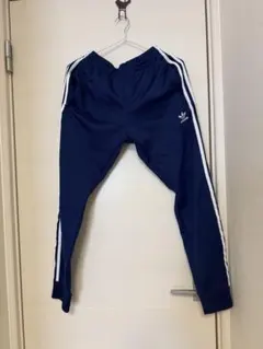 adidas Primeblue パンツ Sサイズ　ジャージ　ネイビー