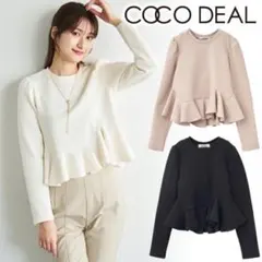 2026年最新】COCO DEAL アシメペプラムブラウスの人気アイテム - メルカリ