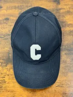 CELINE セリーヌ Cロゴ イニシャル ベースボールキャップ L ブラック