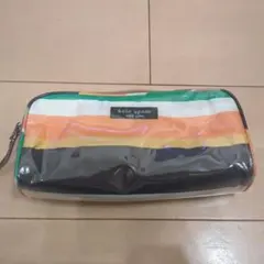 kate spade マルチカラーポーチ