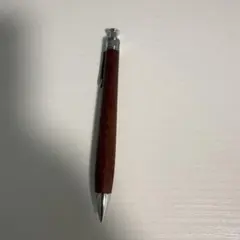 工房楔 ブルーオーク 木軸シャープペンシル 希少樹種 クリップ跡あり