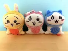 ちいかわ　三重県限定マスコット「真珠」3点セット ちいかわ　ハチワレ　うさぎ