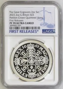 2022 イギリス プラチナジュビリー £2 銀貨 NGC PF70UC FR - メルカリ